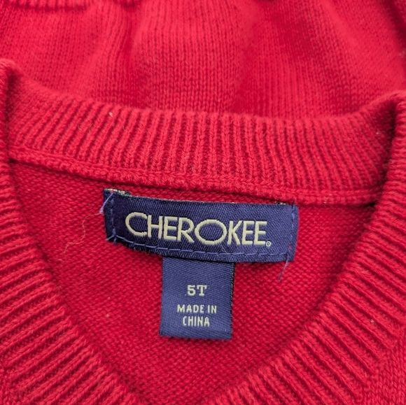 NWT Cherokee Knit Vest 5T - Picture 3 of 4